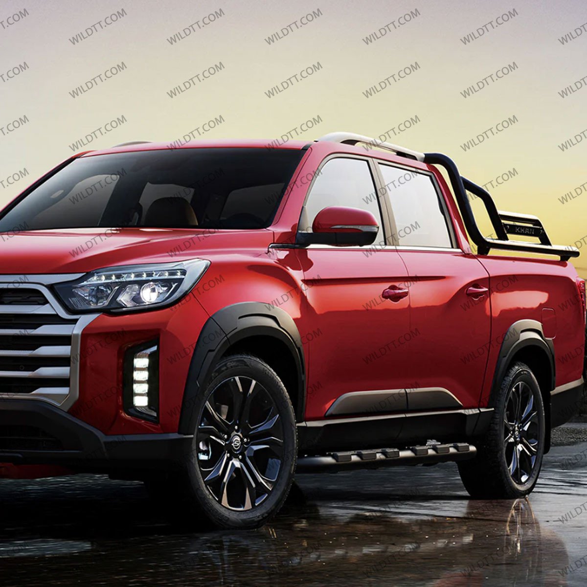 OEM Fender Flares KGM Musso 2023+ - WildTT