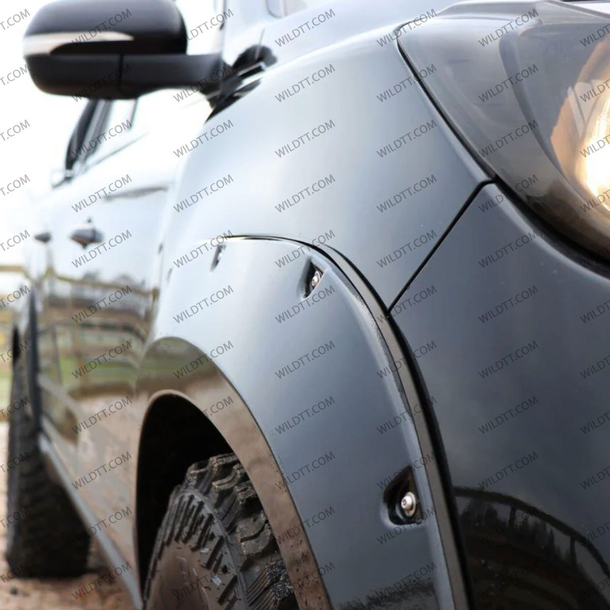 Kotflügelverbreiterungen OFF-Road KGM Musso K3 2023+ - WildTT