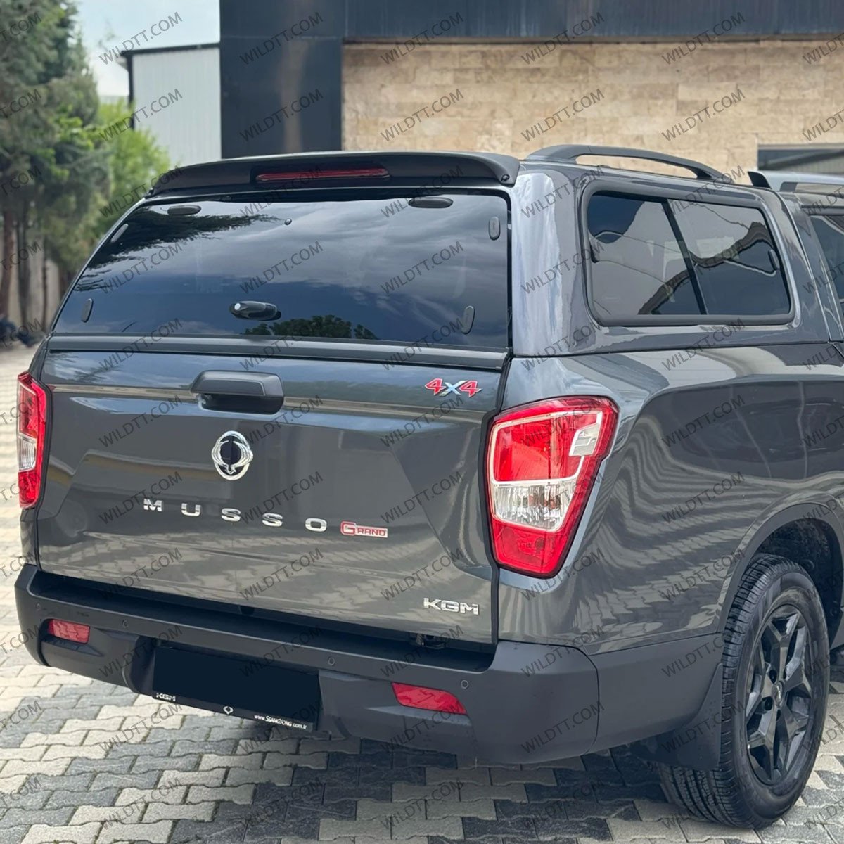 Hardtop Carryboy S560 C/ Ventanas KGM Musso K3 2023+ - WildTT