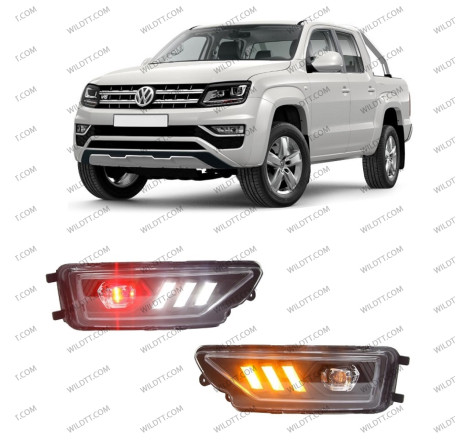 Fari Fendinebbia DRL VW Amarok 2016-2020 - WildTT