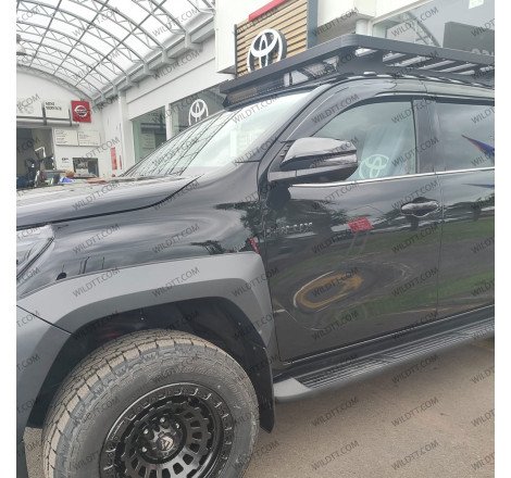 Galerie de Toit Wild Square Toyota Hilux DC 2015+ - WildTT