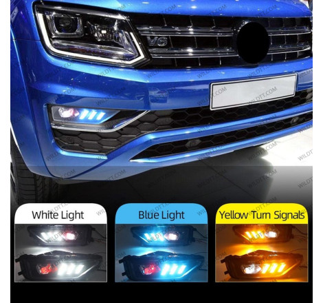 DRL Fog Lights VW Amarok 2016-2020 - WildTT