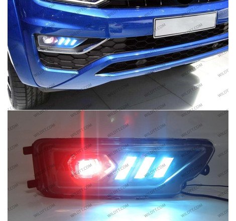 Feux Antibrouillard DRL VW Amarok 2016-2020 - WildTT