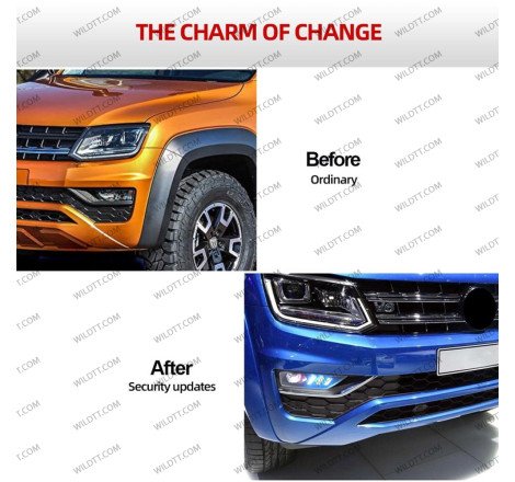 Feux Antibrouillard DRL VW Amarok 2016-2020 - WildTT