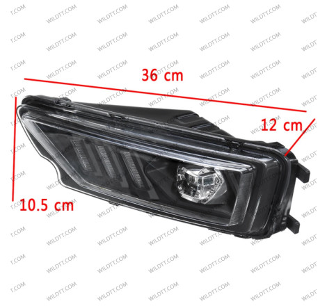 DRL Fog Lights VW Amarok 2016-2020 - WildTT