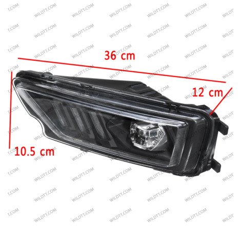 Feux Antibrouillard DRL VW Amarok 2016-2020 - WildTT