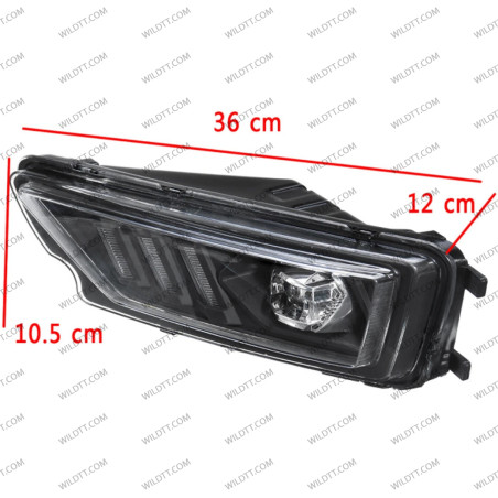 Fari Fendinebbia DRL VW Amarok 2016-2020 - WildTT