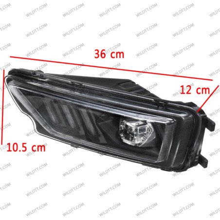 Feux Antibrouillard DRL VW Amarok 2016-2020 - WildTT