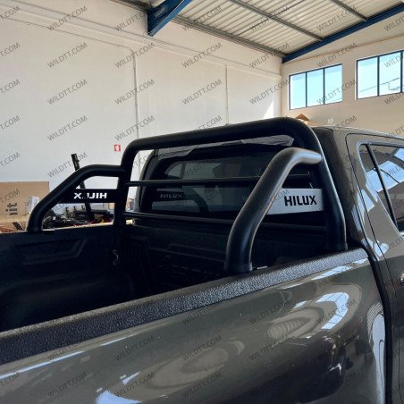 Roll-Bar Wild C/ Protezione Vetro Toyota Hilux 2016-2026 - WildTT