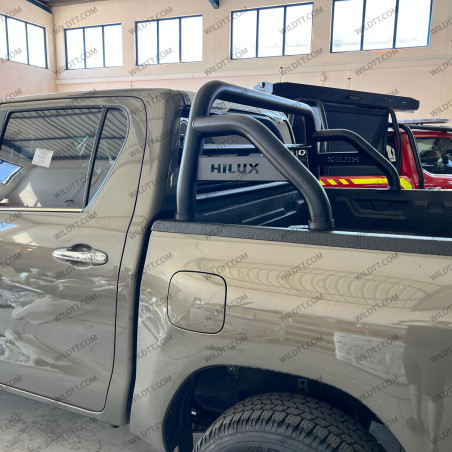 Roll-Bar Wild Avec Protection des Vitres Toyota Hilux 2016-2026 - WildTT