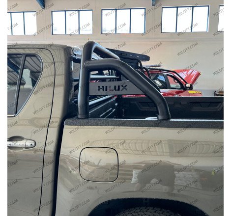 Roll-Bar Wild Avec Protection des Vitres Toyota Hilux 2016+ - WildTT