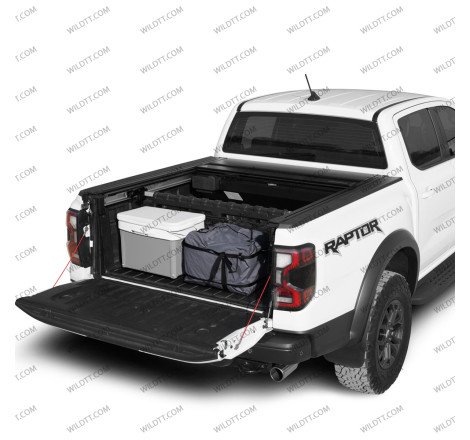 Separateur&nbsp;de&nbsp;Benne Aeroklas Ford Ranger/Raptor DC 2023+ - WildTT