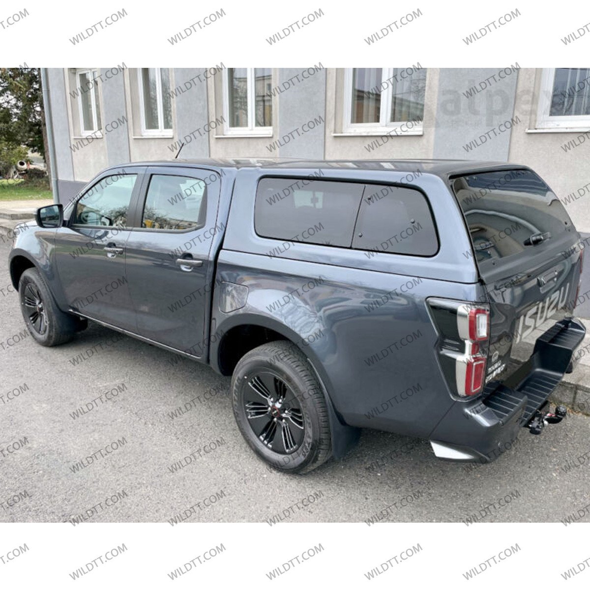 Hardtop Aeroklas Stylish C/ Janelas Pop-Out Isuzu D-Max DC 2024+ - WildTT