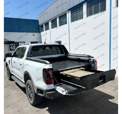 Storage Boxes Decked Ford Ranger/Raptor DC 2023+ - WildTT