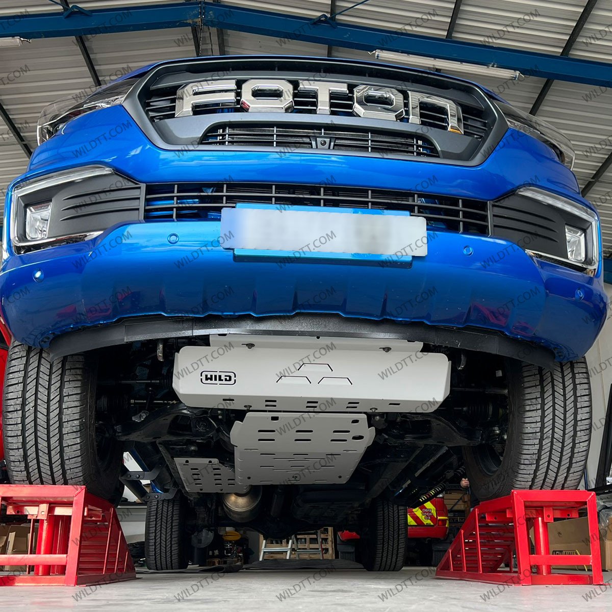 Underbody Protections Complete Kit Steel 3MM Foton Tunland G7 2024+ - WildTT