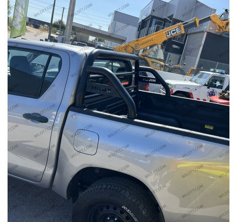 Roll-Bar Wild C/ Protección De Vidrio Toyota Hilux 2016+ - WildTT