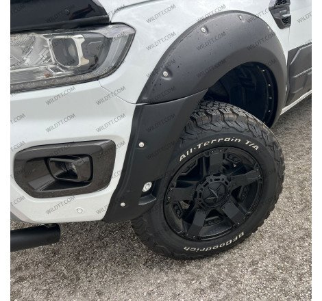 Kotflügelverbreiterungen OFF-Road mit Sensoren Ford Ranger DC 2019-2022 - WildTT