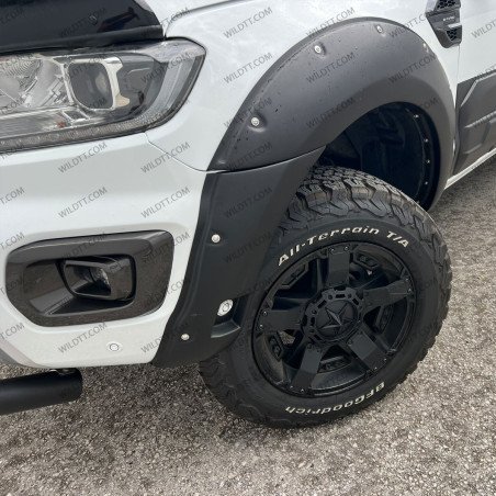 Parafanghi OFF-Road C/ Sensori Ford Ranger DC 2019-2022 - WildTT