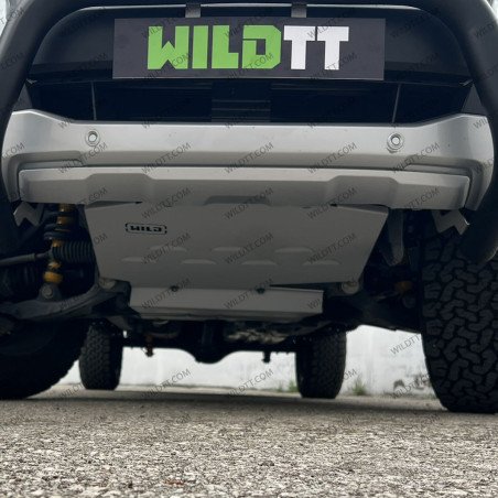 Underbody Protections Complete Kit Steel 3MM Ford Ranger 2012-2020 - WildTT