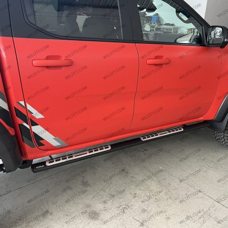 Estribos Inox Ovais "Styling" Ford Ranger/Raptor DC 2023+ - WildTT