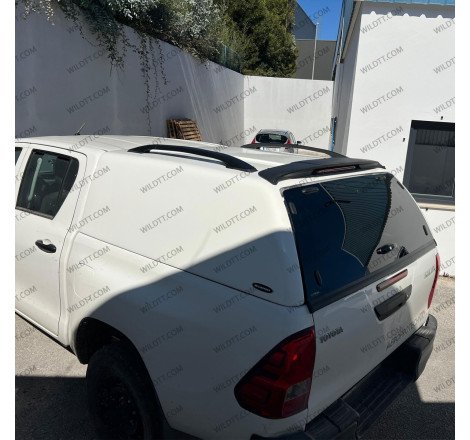 Hardtop Carryboy S560 S/ Janelas Toyota Hilux DC 2015+ - WildTT