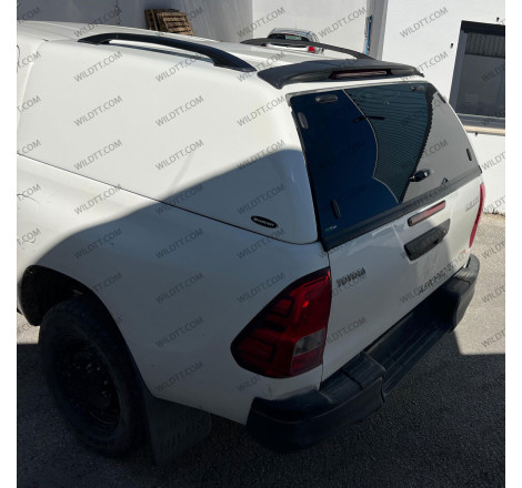 Hardtop Carryboy S560 S/ Janelas Toyota Hilux DC 2016-2026 - WildTT