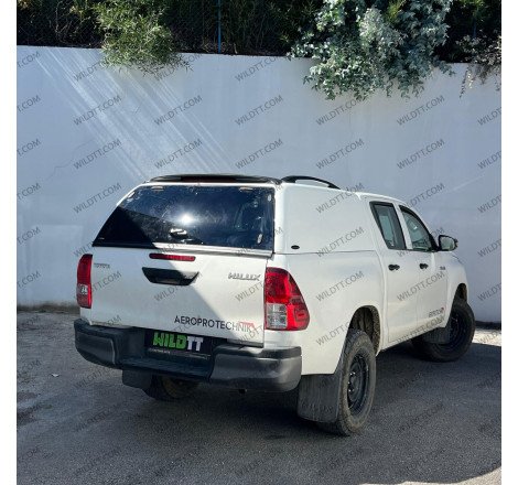 Hardtop Carryboy S560 S/ Janelas Toyota Hilux DC 2015+ - WildTT