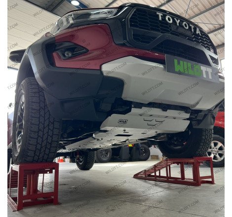 Bedliner Under Rail Toyota Hilux DC 2016-2026 - WildTT