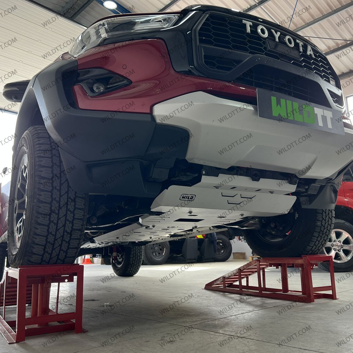 Kit Completo Proteções Inferiores Aço 3MM Toyota Hilux 2016-2026 - WildTT