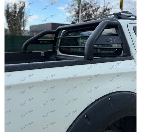 Roll-Bar Wild C/ Protección De Vidrio Mitsubishi L200 DC 2015-2021 - WildTT