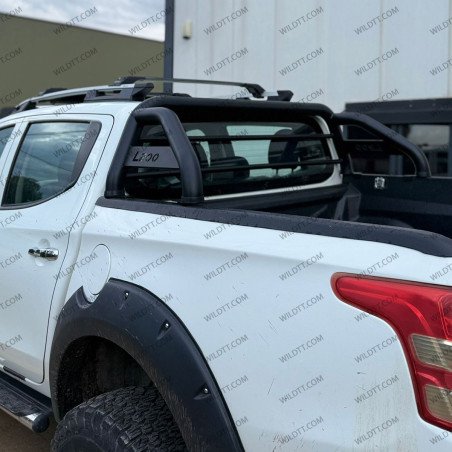 Roll-Bar Wild C/ Protección De Vidrio Mitsubishi L200 DC 2015-2021 - WildTT