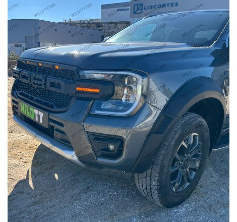 Grille de Radiateur "Raptor" avec LEDs Ford Ranger Wildtrak/Limited 2023+ - WildTT