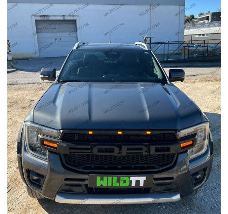 Grille de Radiateur "Raptor" avec LEDs Ford Ranger Wildtrak/Limited 2023+ - WildTT