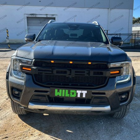 Kühlergrill "Raptor" mit LEDs Ford Ranger Wildtrak/Limited 2023+ - WildTT