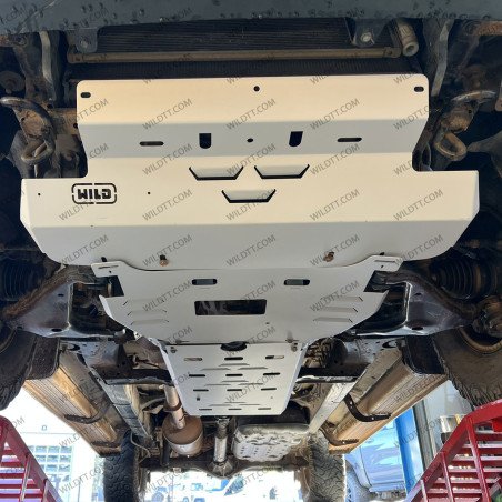 Kit Completo Cubrecarter de Acero 3MM Toyota Hilux 2005-2015 - WildTT