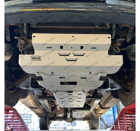 Completo Piastre di Protezione in Acciaio 3MM Toyota Hilux 2005-2015 - WildTT