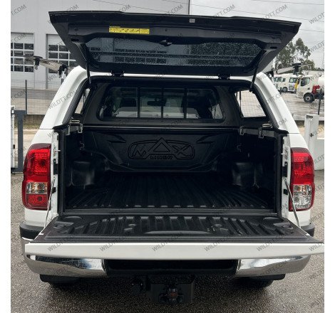 Hardtop Aeroklas Stylish C/ Ventanas Pop-Up Toyota Hilux DC 2015+ - WildTT