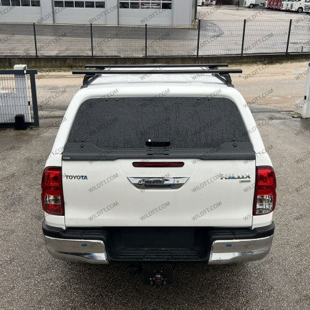 Hardtop Aeroklas Stylish W/ Pop-Up Windows Toyota Hilux DC 2015-2026 - WildTT