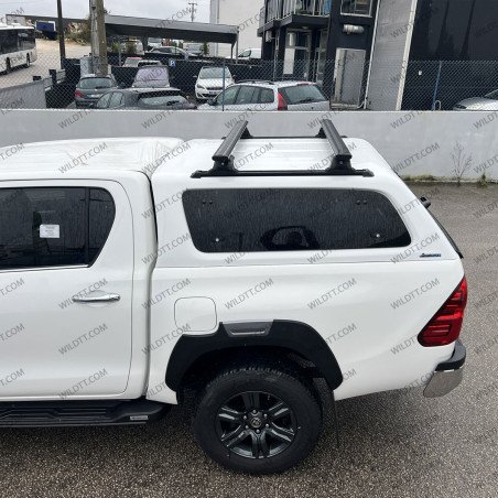 Hardtop Aeroklas Stylish C/ Ventanas Pop-Up Toyota Hilux DC 2015-2026 - WildTT