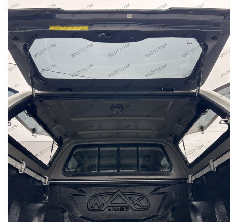 Hardtop Aeroklas Stylish Avec Les Fenêtres Pop-Up Toyota Hilux DC 2015+ - WildTT