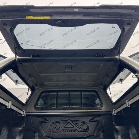 Hardtop Aeroklas Stylish Avec Les Fenêtres Pop-Up Toyota Hilux DC 2015+ - WildTT