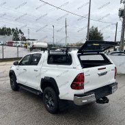 Hardtop Aeroklas Stylish C/ Ventanas Pop-Up Toyota Hilux DC 2015+ - WildTT