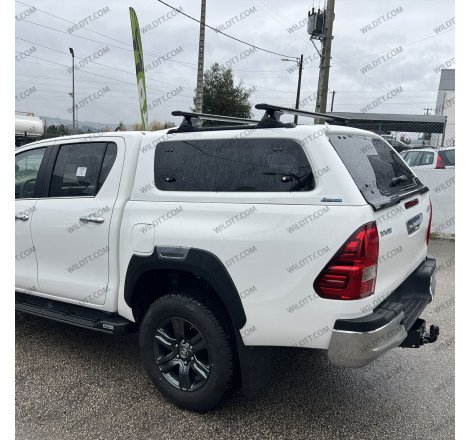 Hardtop Aeroklas Stylish W/ Pop-Up Windows Toyota Hilux DC 2015+ - WildTT