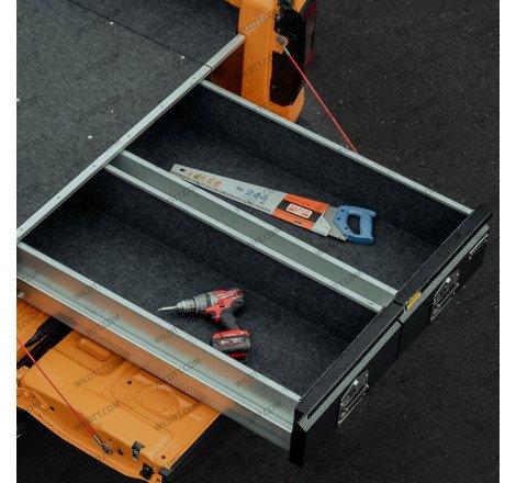 Boîtes de Rangement Aeroklas Ford Ranger/Raptor DC 2023+ - WildTT