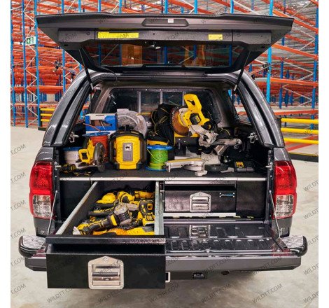 Sistema de Gavetas Aeroklas Toyota Hilux DC 2016+ - WildTT