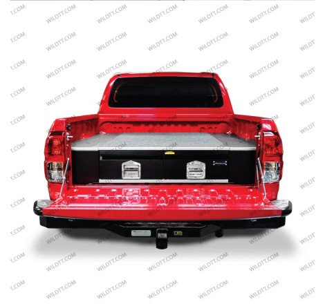 Cajoneras de Almacenamiento Aeroklas Toyota Hilux DC 2016+ - WildTT
