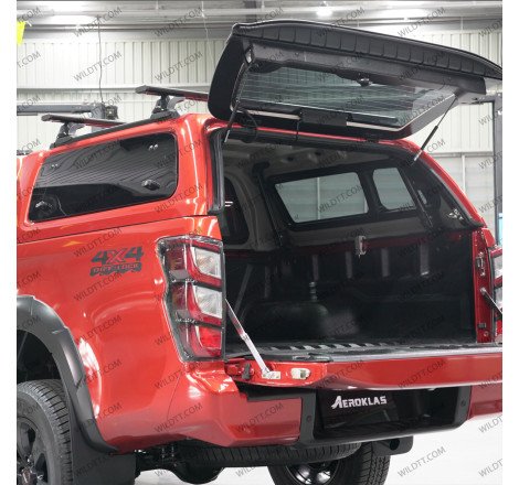 Hardtop Aeroklas Stylish C/ Finistre Pop-Up Isuzu D-Max DC 2024+ - WildTT