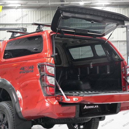 Hardtop Aeroklas Stylish Avec Les Fenêtres Pop-Up Isuzu D-Max DC 2024+ - WildTT