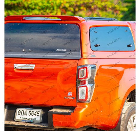 Hardtop Aeroklas Stylish W/ Pop-Up Windows Isuzu D-Max DC 2020-2024 - WildTT