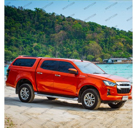 Hardtop Aeroklas Stylish C/ Ventanas Pop-Up Isuzu D-Max DC 2020-2024 - WildTT